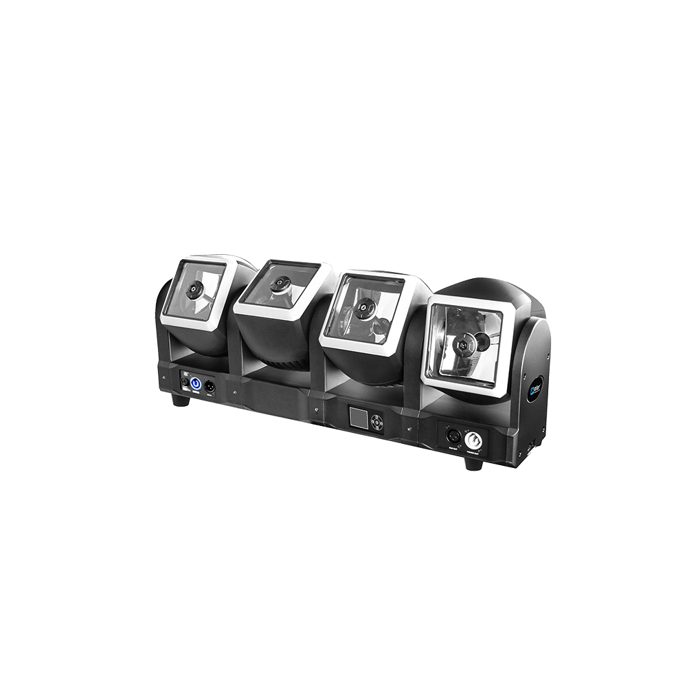 Crazybar 46 – Lyre LED pack, 4 × 30 × 0.2W, 4 × 60W LED RVBB 4 en 1 