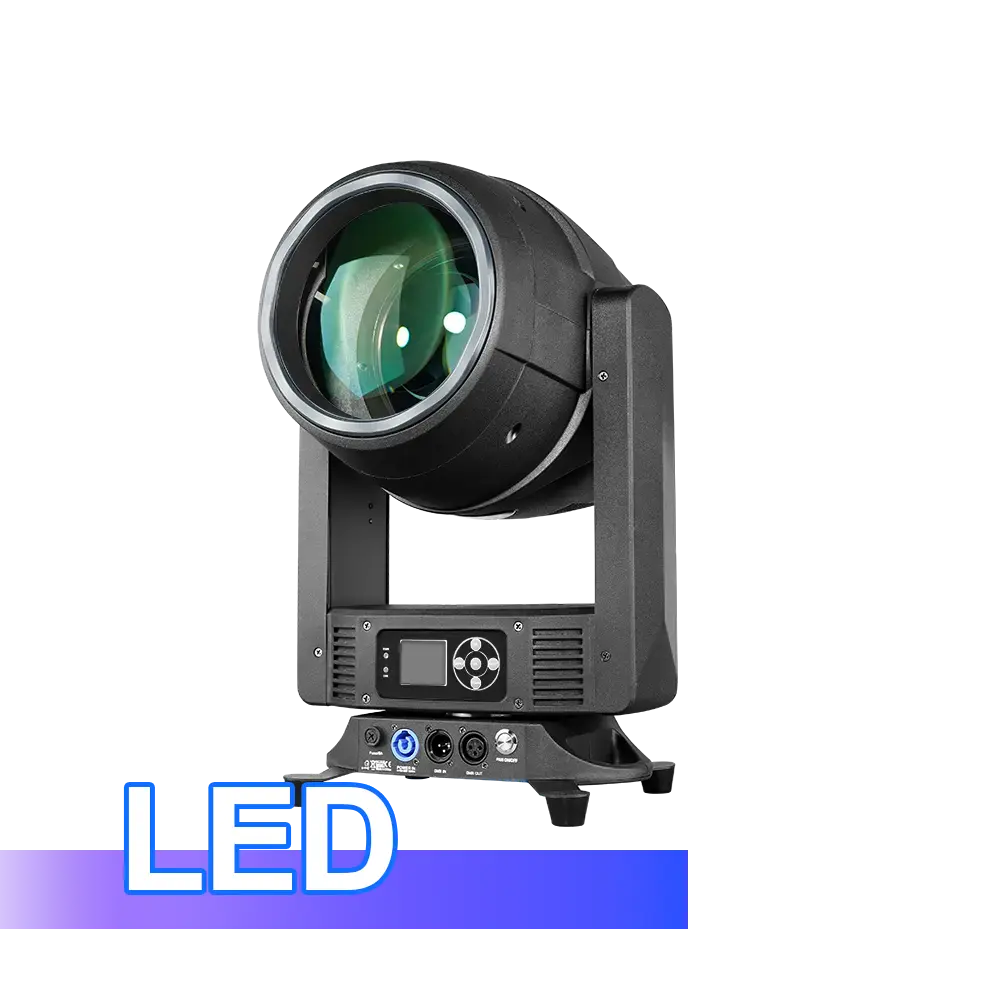 Master 200 – Lyre LED beam, 1 module LED Osram 200W 